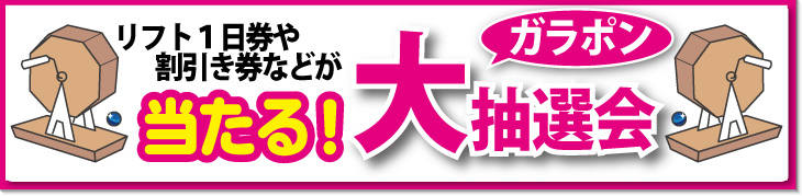 ガラポン抽選会開催