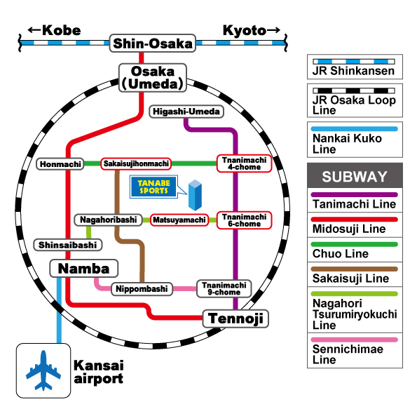 路線図（英語）