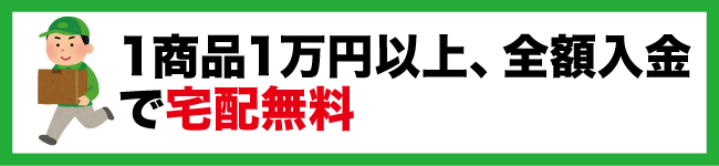 1商品1万円以上全額入金