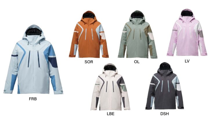 ZAM26OT10 / Arrow Cross Jacketカラーバリエーション