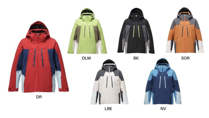 ZAM26OT11 / Fun Move Jacketカラーバリエーション