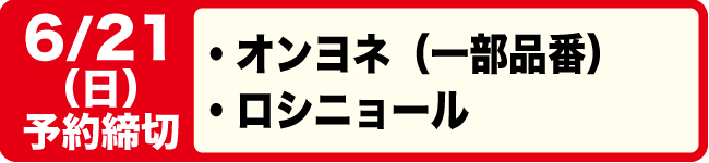 6/21締切